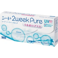 Áp tròng 2 tuần SEED 2weekPure UP – hộp 6 chiếc, góc nghiêng