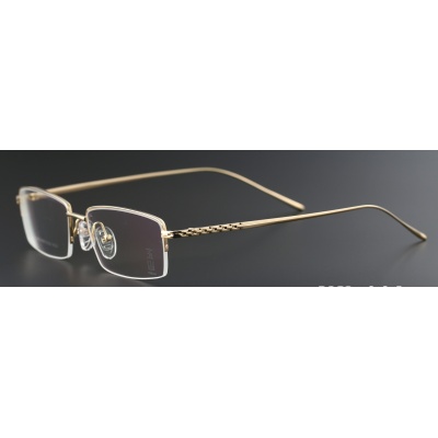 Gọng vàng nguyên khối YUSHAN 008-Solid gold 18K