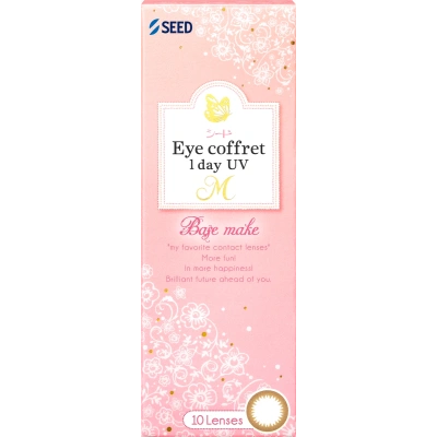 Áp tròng màu 1 ngày SEED Eye coffret Base make – hộp 10 chiếc