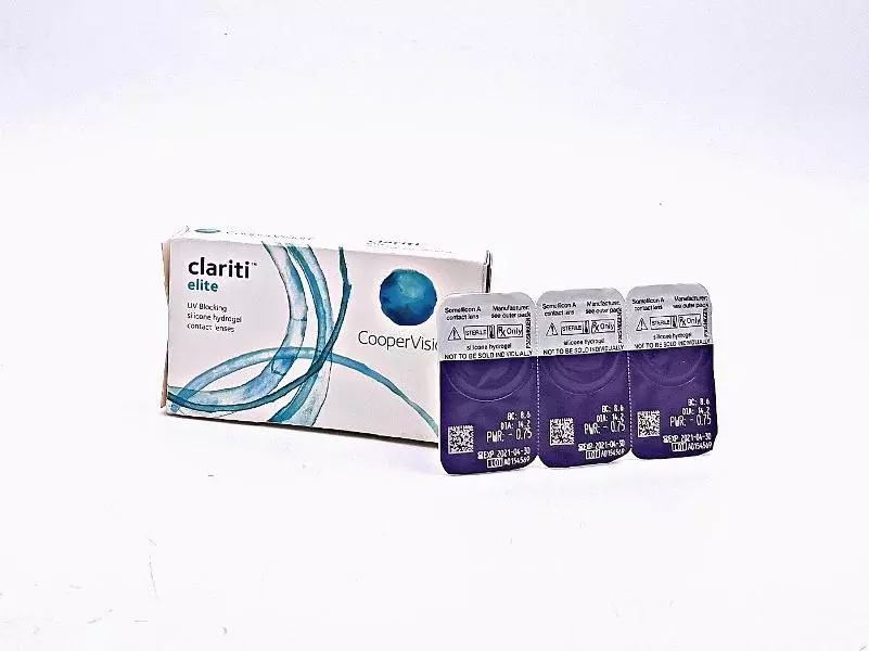Áp tròng trắng 1 tháng Clariti