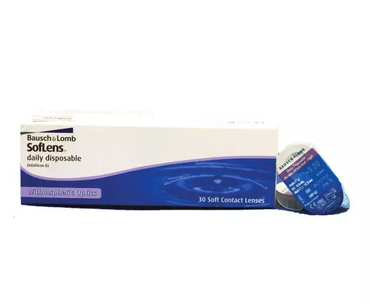 Áp tròng trắng 1 ngày Soflens