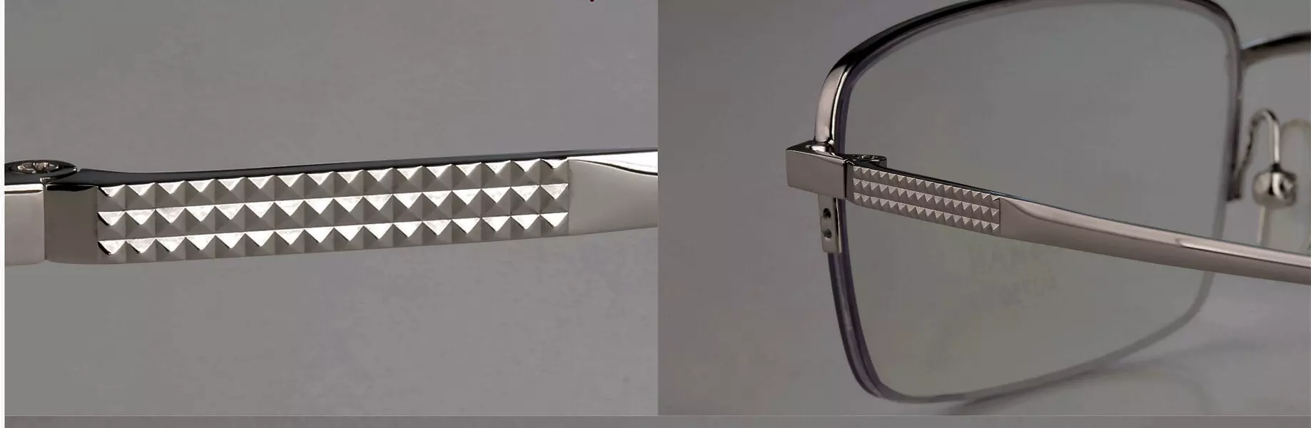 Gọng cận vàng trắng 18K
