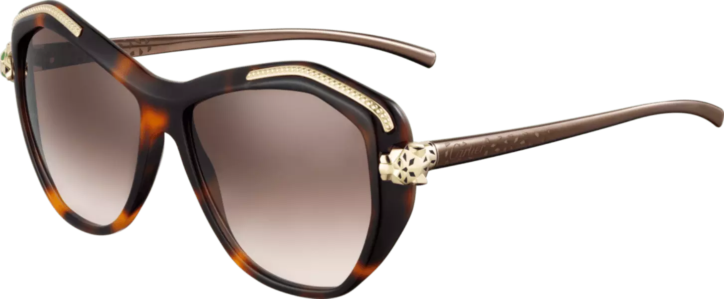 Kính mát mạ vàng 18K Cartier T8201076