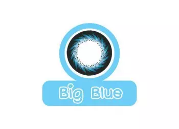 Áp tròng màu Maxim 3 tháng Big Blue