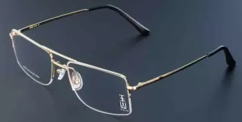 Gọng kính vàng nguyên khối Yushan 031-Solid gold 18K