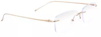 Gọng vàng nguyên khối YUSHAN 006-Solid gold 18K