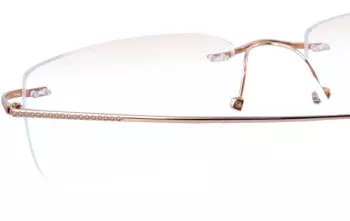 Gọng vàng nguyên khối YUSHAN 061-Solid gold 18K